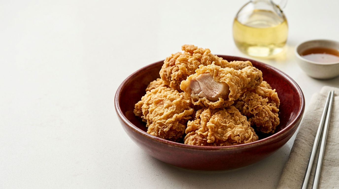 Crisp Korean Chicken hero